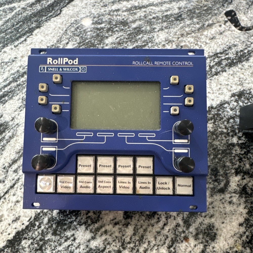 Snell & Wilcox RollPod-12 Roll Call Remote Control Unit Only