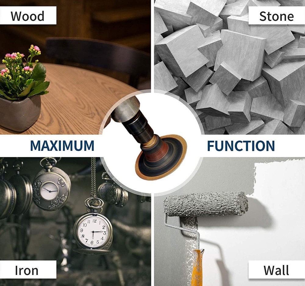 31PC 2in Roll Lock Surface Conditioning Die Grinder Sanding Disc Set with Holder