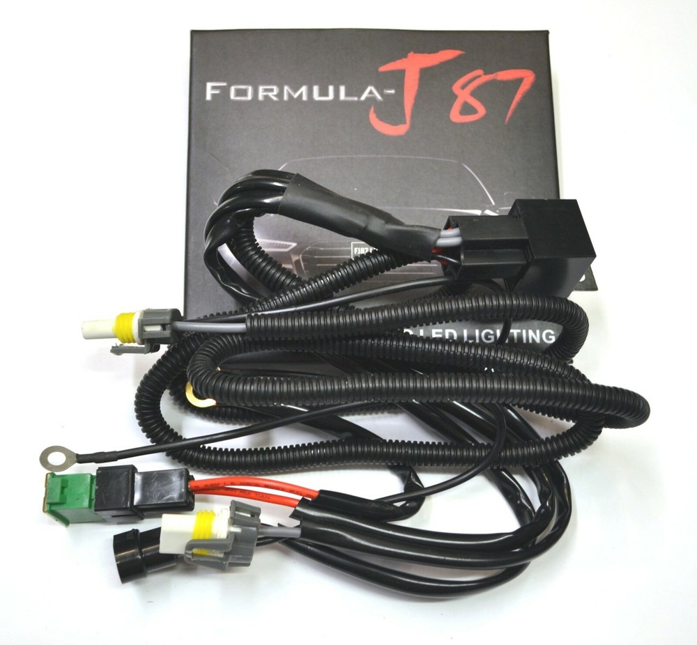 Relay Wire Harness 30A 9012 HIR2 Head Light Low Beam Connector Ceramic Socket