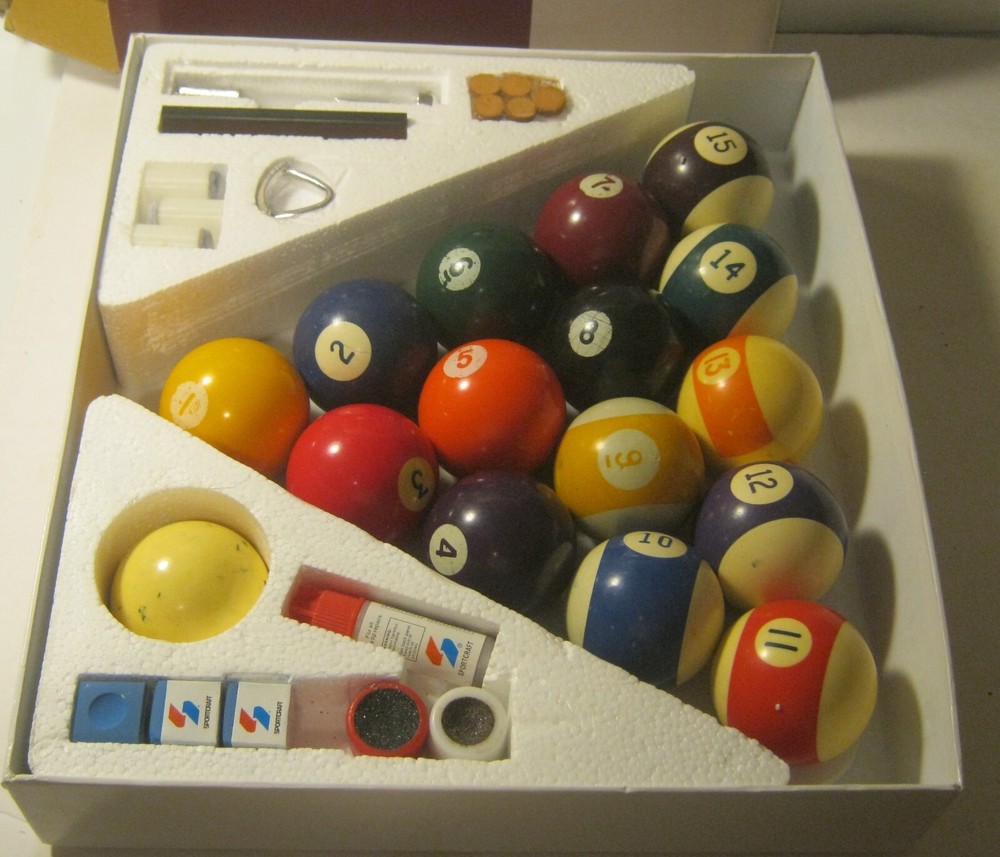 SPORTCRAFT Billiard Starter Set MOSTLY COMPLETE!!
