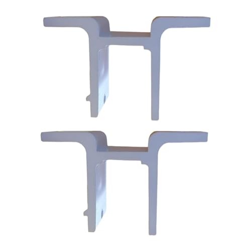2X Retractable Awning Wall Mounting Brackets Support, White