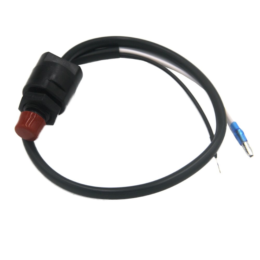 Universal Boat Outboard Engine Motor Kill Stop Switch & Safety Tether Lanyard
