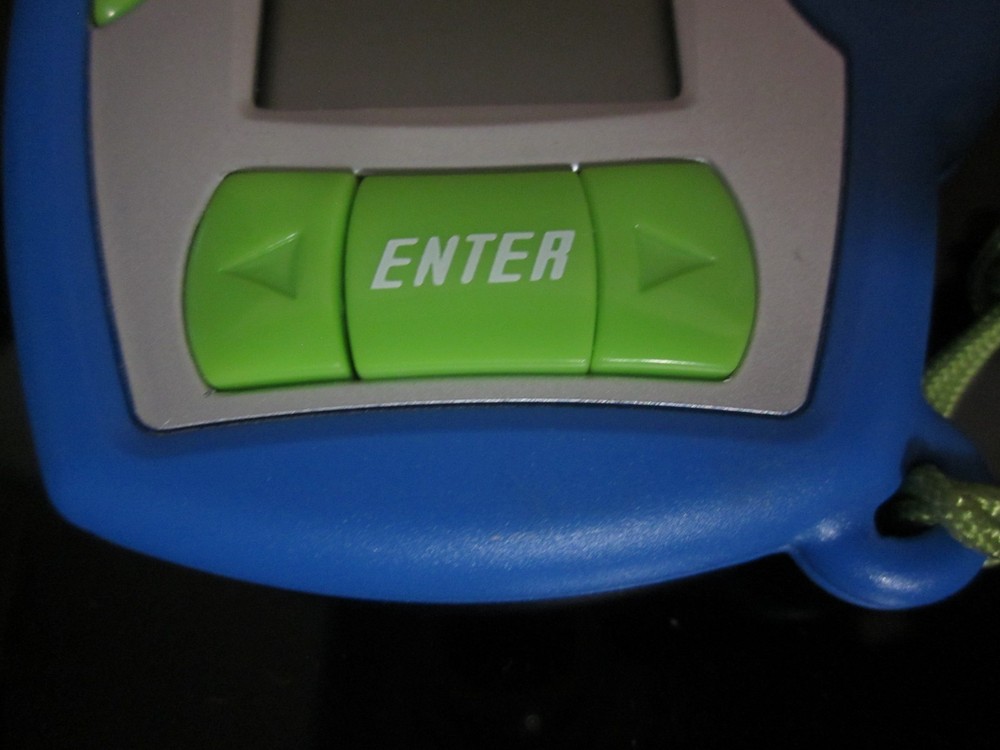 Handheld Leap Frog Electronic Flash Magic Working 2002 Blue Green