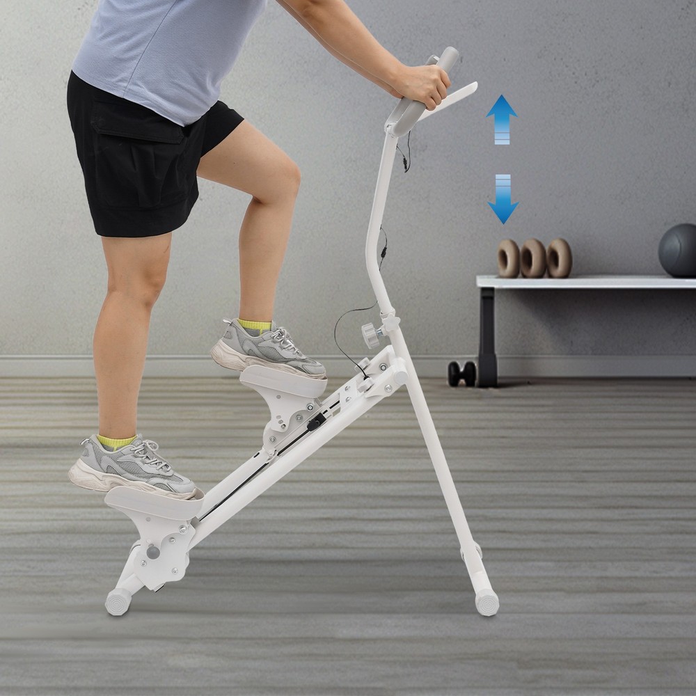 Vertical Stair Climber Foldable Stair Stepper Machine Home Climbing Stepper