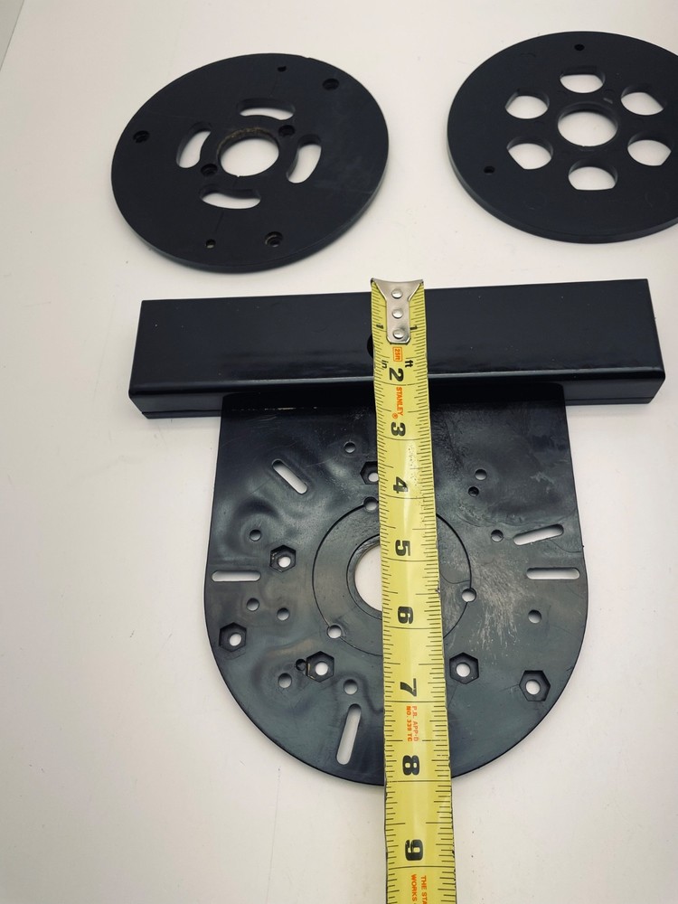 Router Plate set of 3 - 6" diameter