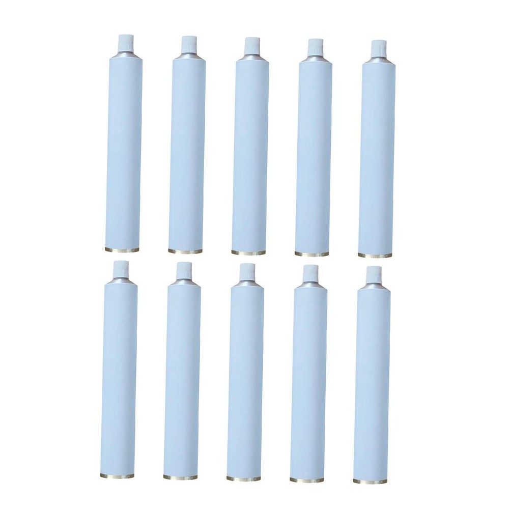 10 Pieces Empty Oil Paint Tubes Toothpaste Tubes Squeezable Containers Unsealed