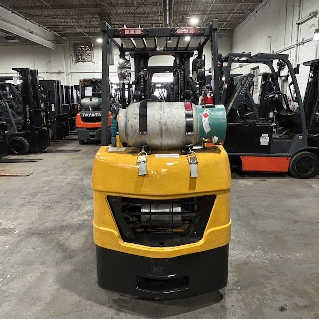2019 Cat 2C5000 5000lb Used Forklift Triple Mast Sideshift LP Gas 5768 Hours