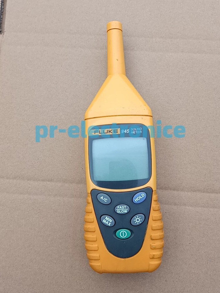 Fluke 945 Sound Level Meter With Backlit LCD Display used.