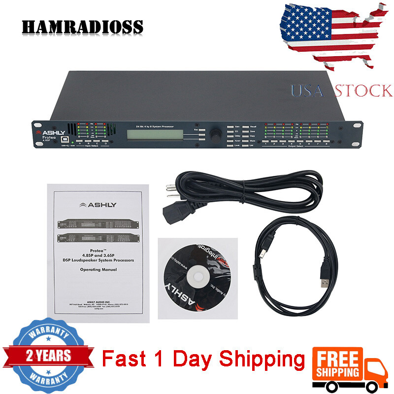 4.8SP Digital DSP Audio Processor Original Software Professional Sound System