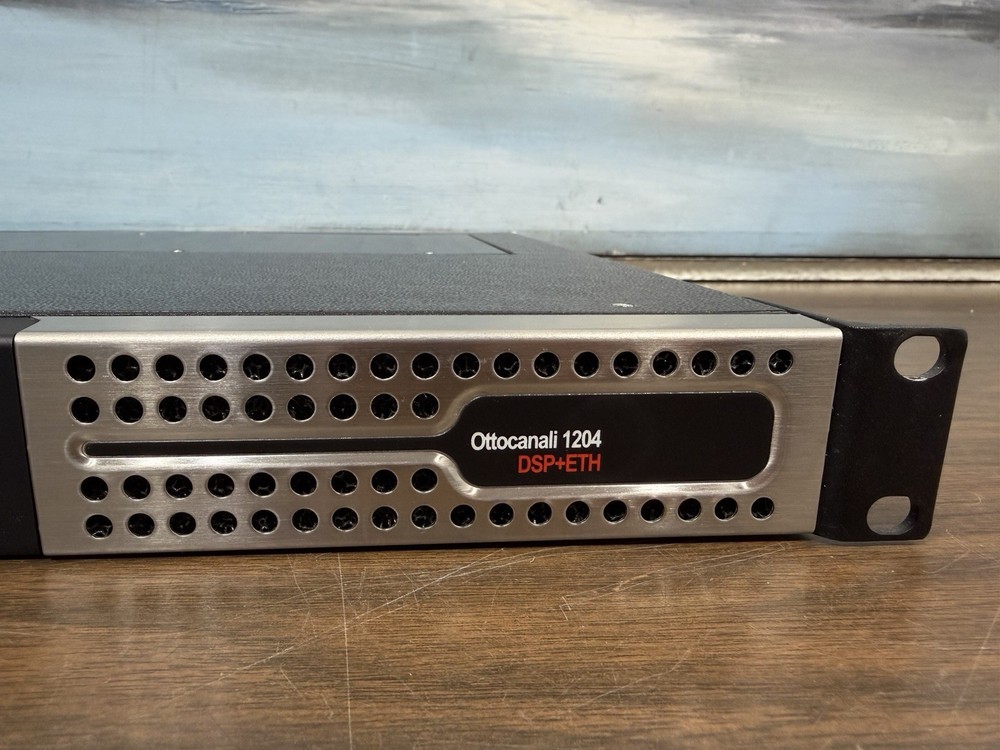 Powersoft Quattrocanali 1204 DSP+ETH Power Amplifier Working Great