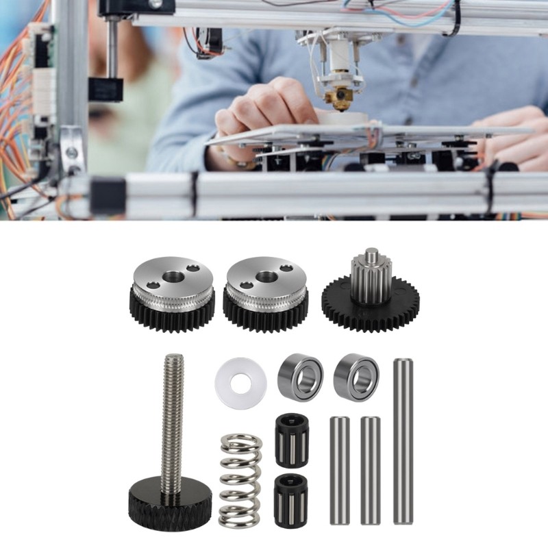 Precise Gear Components for HGX Extruder with Optimaled 3D Printing Experience