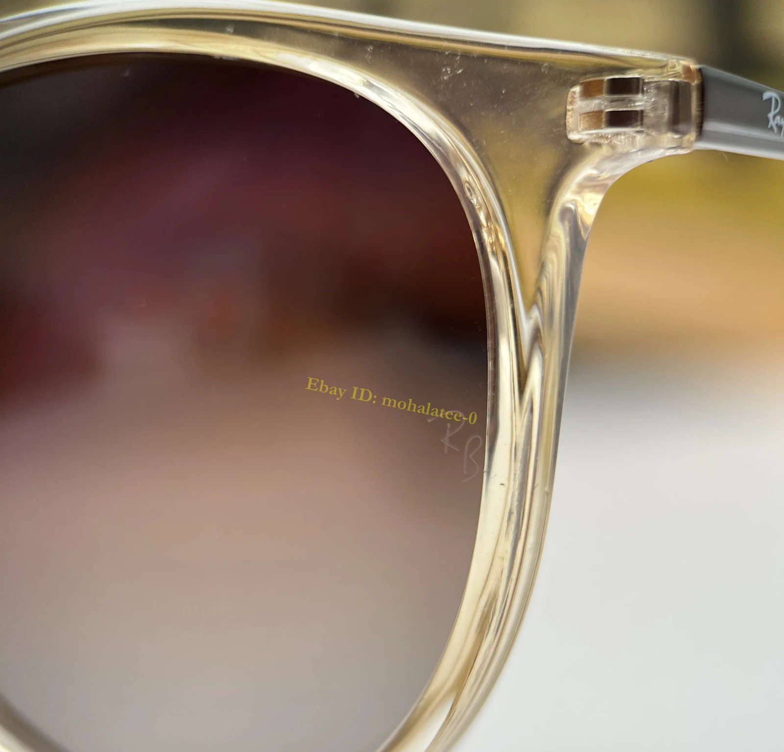 *New* Ray-Ban RB4171 Erika Polarized Sunglasses 6514/13 Brown Gradient UV400