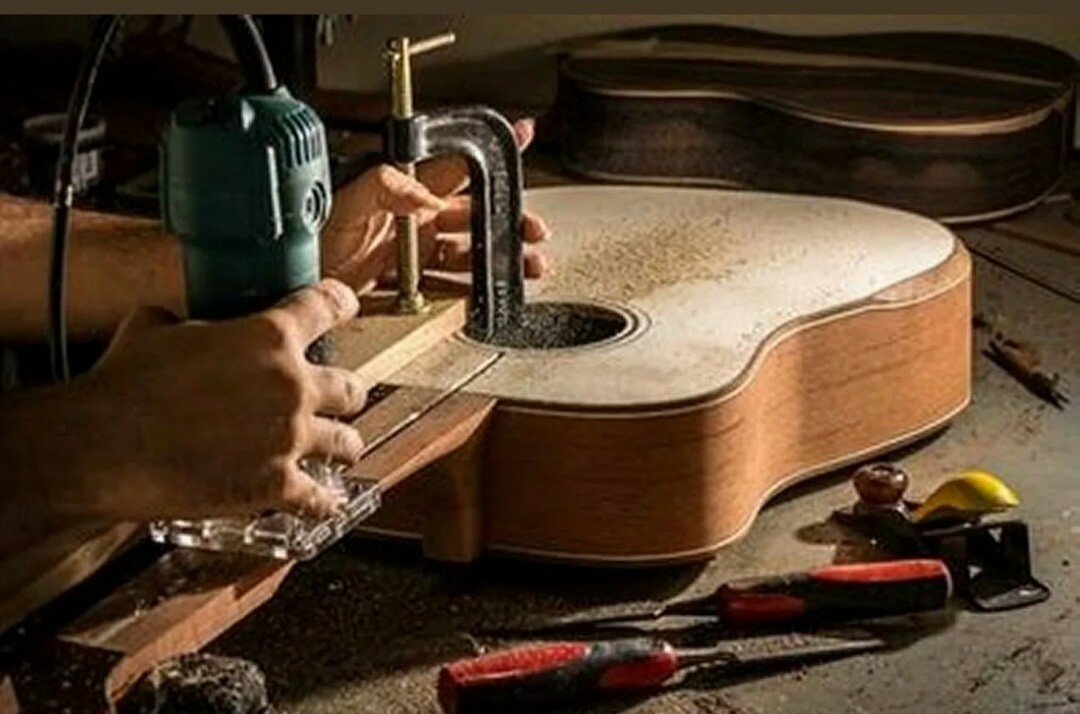 10) REAL WOOD GUITAR SHIMS ASSORTMENT 5) NUT SHIMS, 5) SADDLE SHIMS