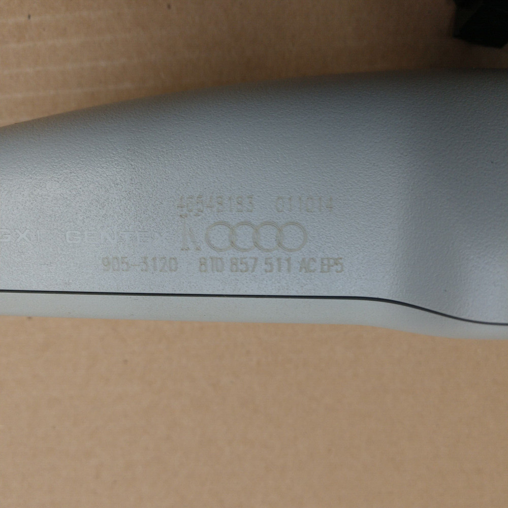 2013-2016 Audi A6 A5 Rearview Mirror Light Gray Compass Auto Dim