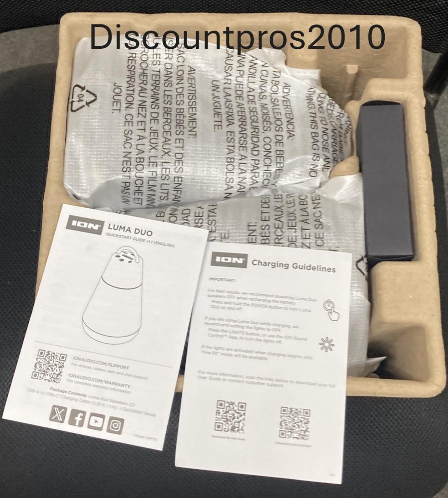 ION Audio Luma Duo Lantern Speaker