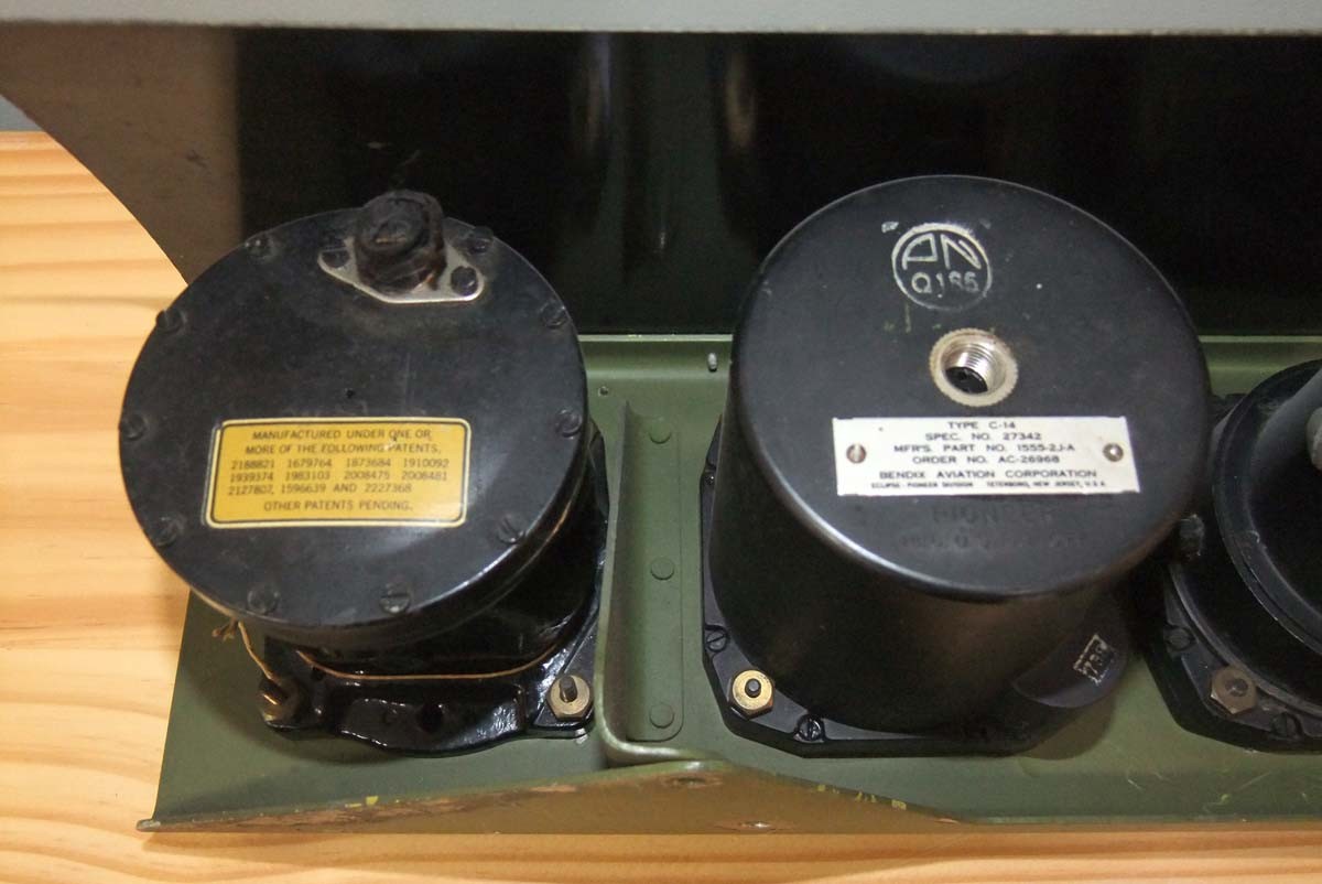 Original Waco CG-4A Hadrian Glider Instrument Panel