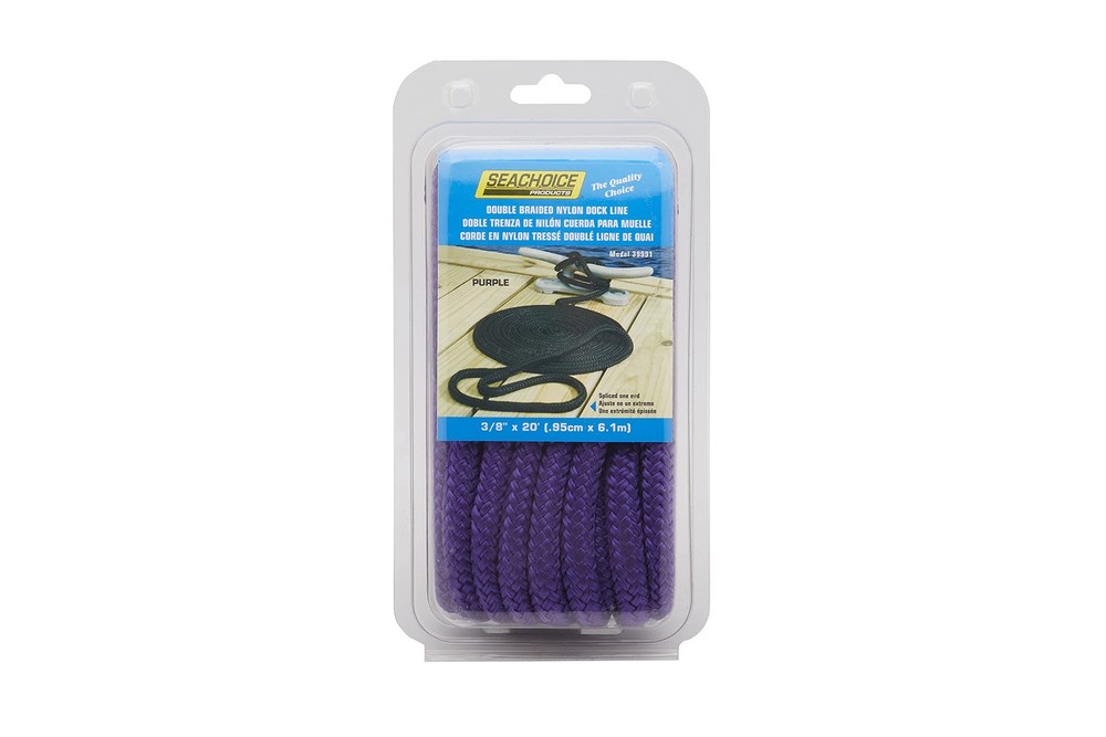 Seachoice 39991 Double Braid Nylon Dock Line