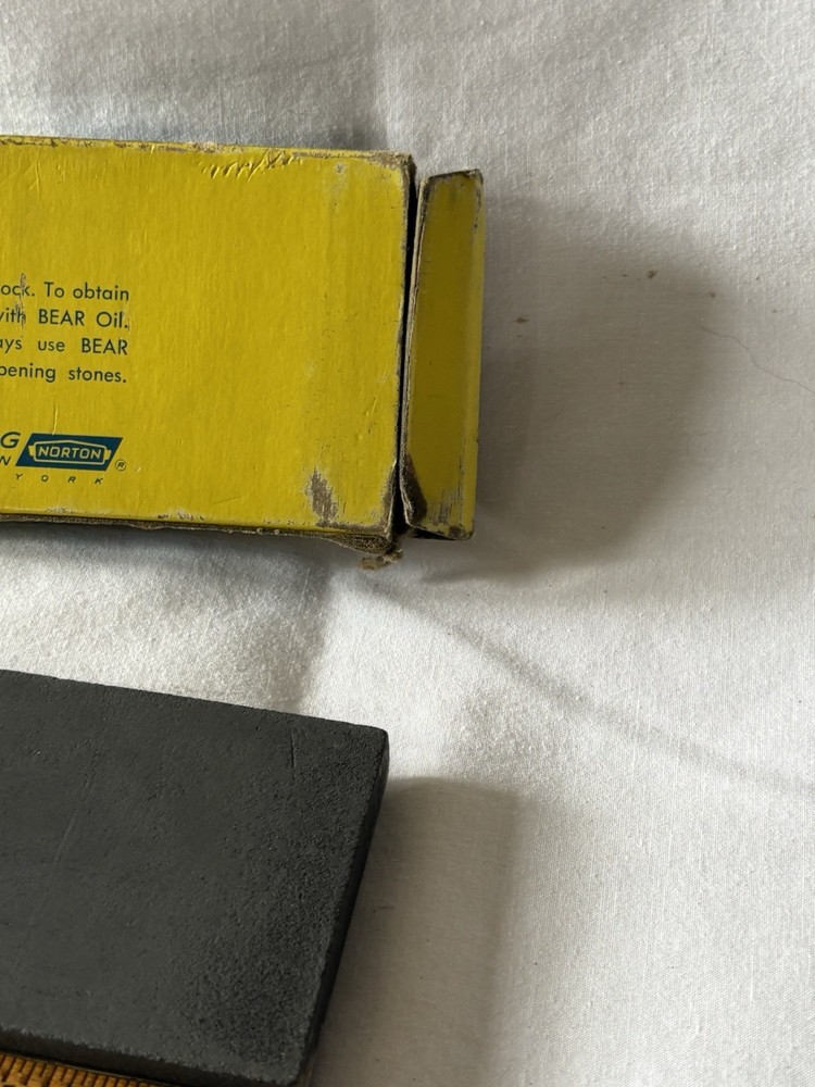 Bear Brand JM3 Coarse Medium ￼Sharpening Stone Behr-Manning