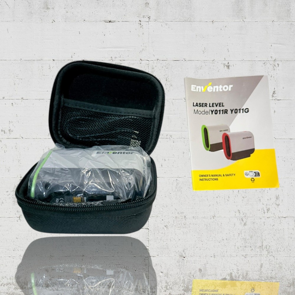 ENVENTOR Green Laser Level, Self Leveling Laser Level, Horizontal & Vertical Cro