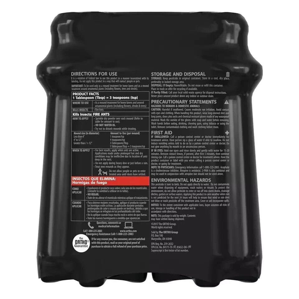 Ortho Orthene Fire Ant Killer1 (Twin Pack)