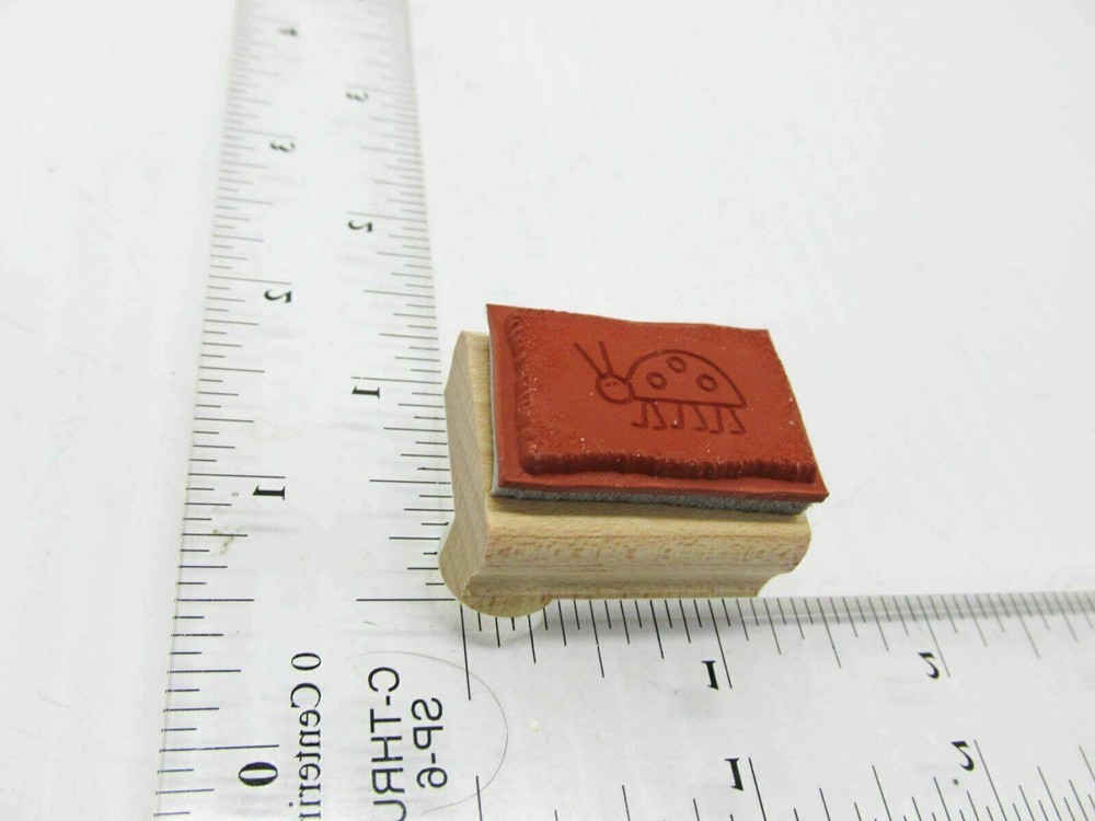 Taking A Walk Ladybug Rubber Stamp - Stamp Set B430