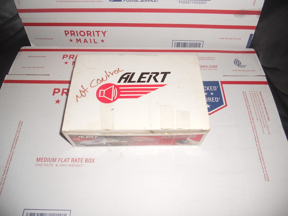 Alert Remote Starter and Security System 250R new read DETAILS MISSING CONTROLLE