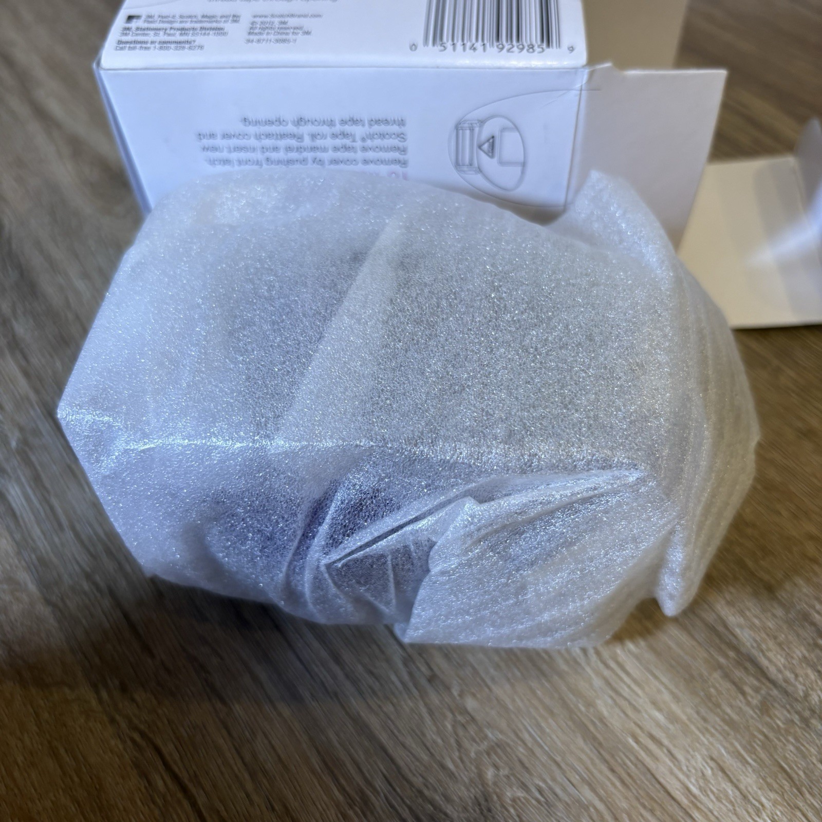 2012 Karim Rashid Pebble Designer Frutiger Aero Purple Scotch Tape Dispenser NOS