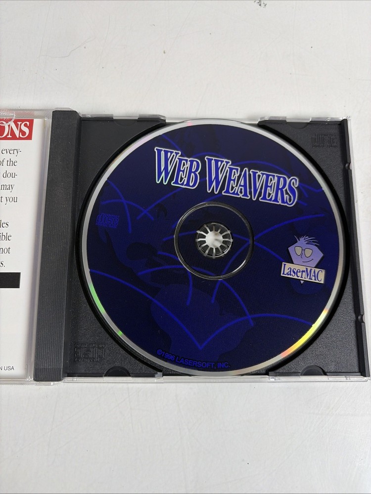 Macintosh Web Weavers 1996 Lasersoft Inc LaserMac CD ROM