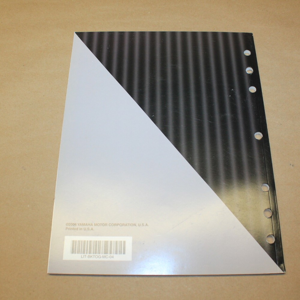 Yamaha V Star 1300 Technical Orientation Guide OEM