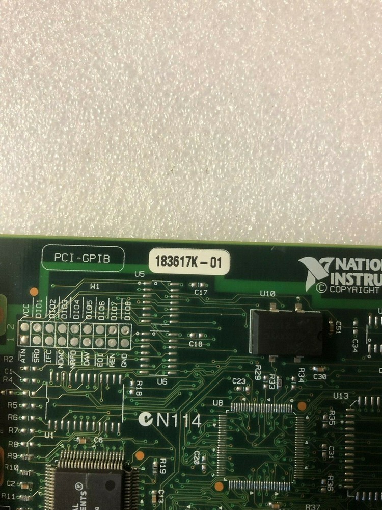 National Instruments PCI-GPIB 183617K-01 Controller Adapter Card