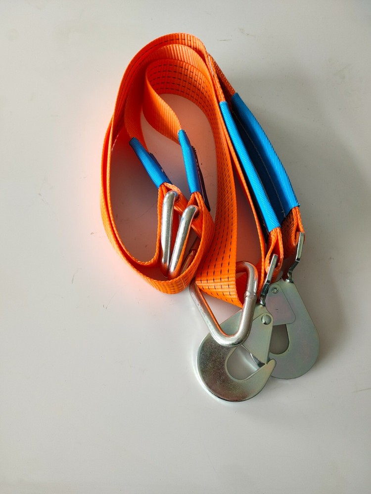 Orange Winching Assistance Straps Webbing Winch Brother - Even Pull System