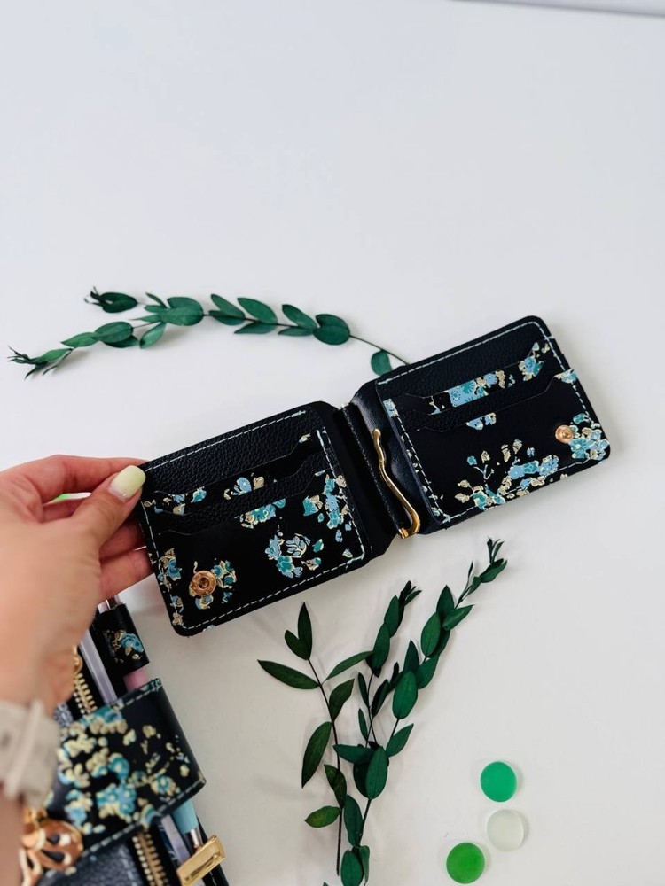 Leather mini notebook cover A7 binder,Planner A7 binder personal size.