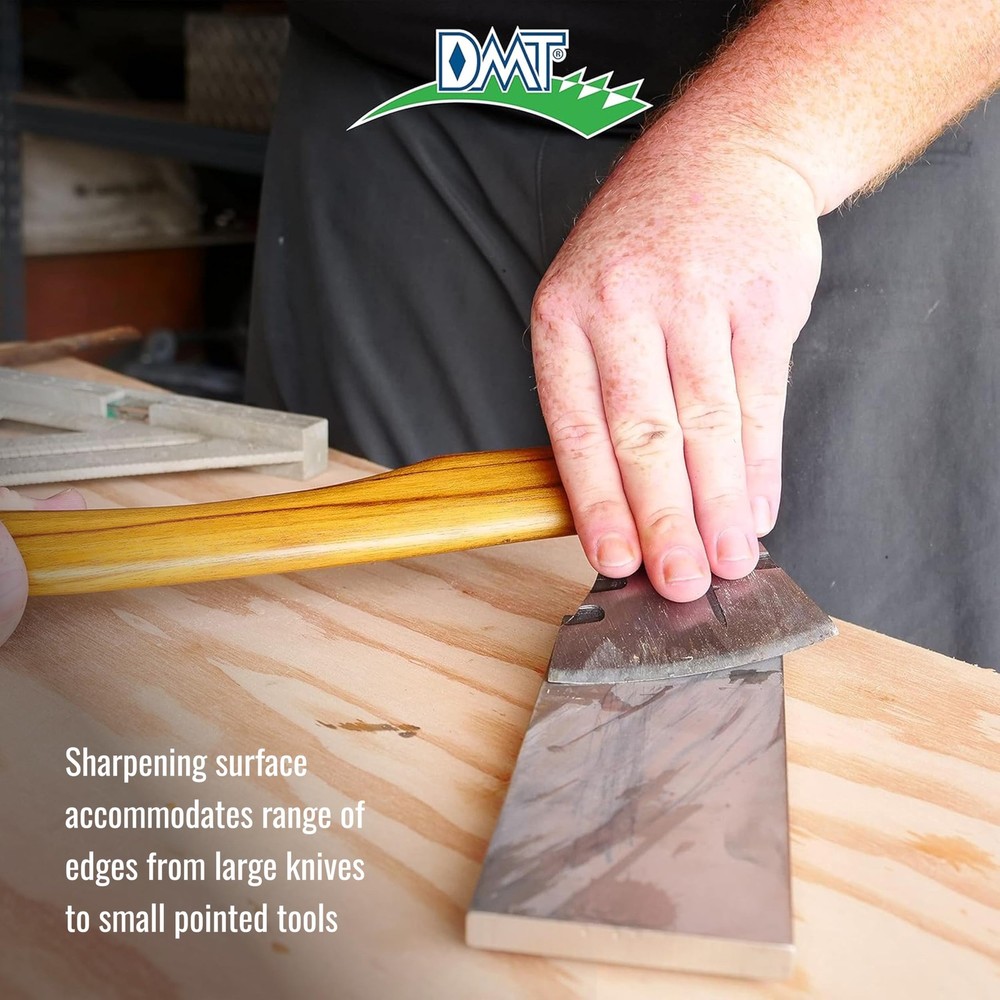 DMT D8C Dia-Sharp Bench Stone, Diamond Knife Sharpener, Coarse 325, Flat