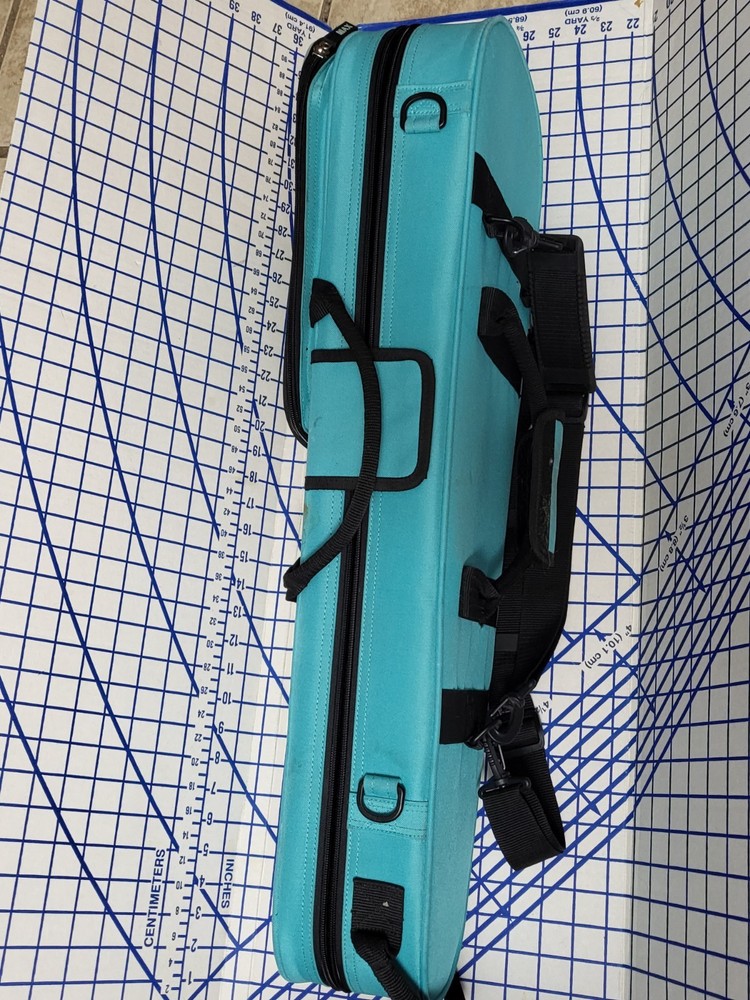 Protec MAX Student 3/4 Violin Case Teal Mint Green Backpack