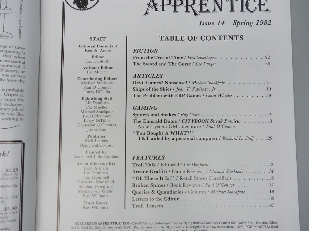 Sorcerer's Apprentice: Issue #14