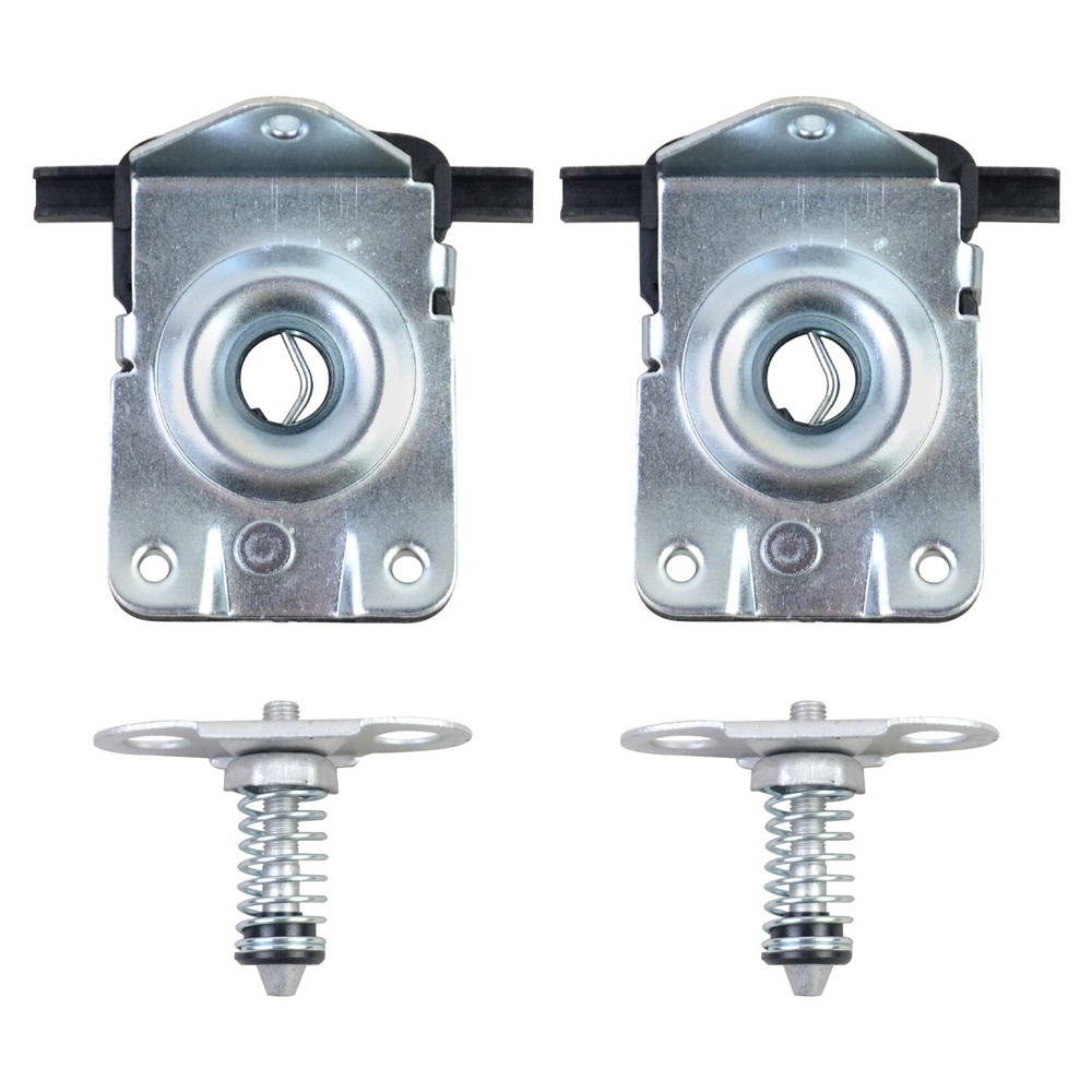 4* Catch Latch Hood Lock Lower&Upper Left&Right for 1999-06 BMW E46 E39 E52 E53