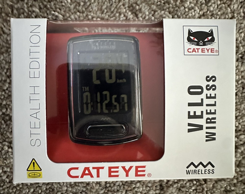 CatEye Velo Wireless Bike Computer - Black