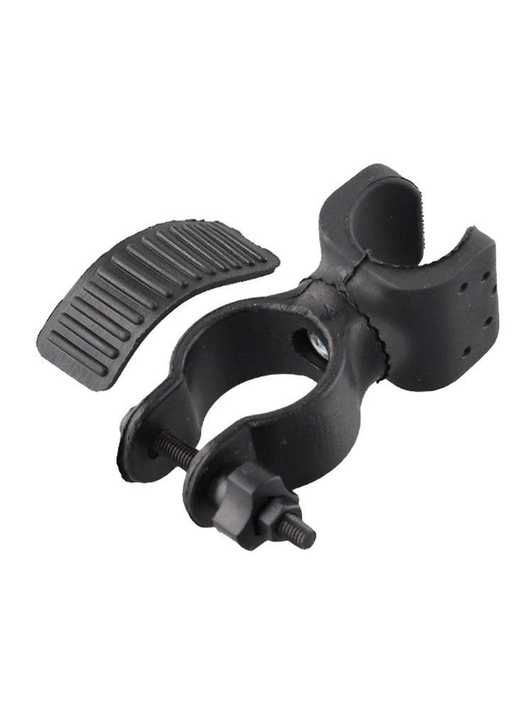 1 * Mount Bracket Headlight Black Engineering Plastics Easy Rotation Bicycle