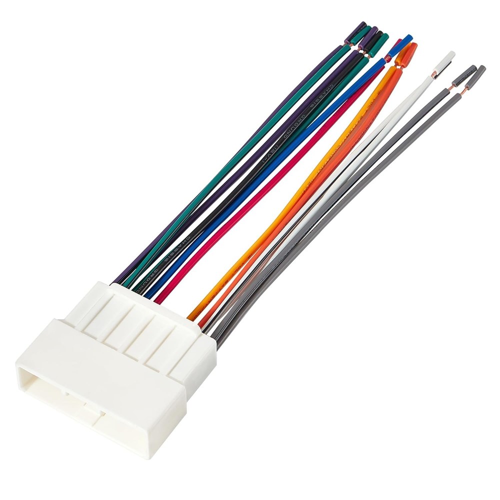 16-pin Aftermarket Car Radio Install Wire Harness Adapter for Honda Accord 86-97