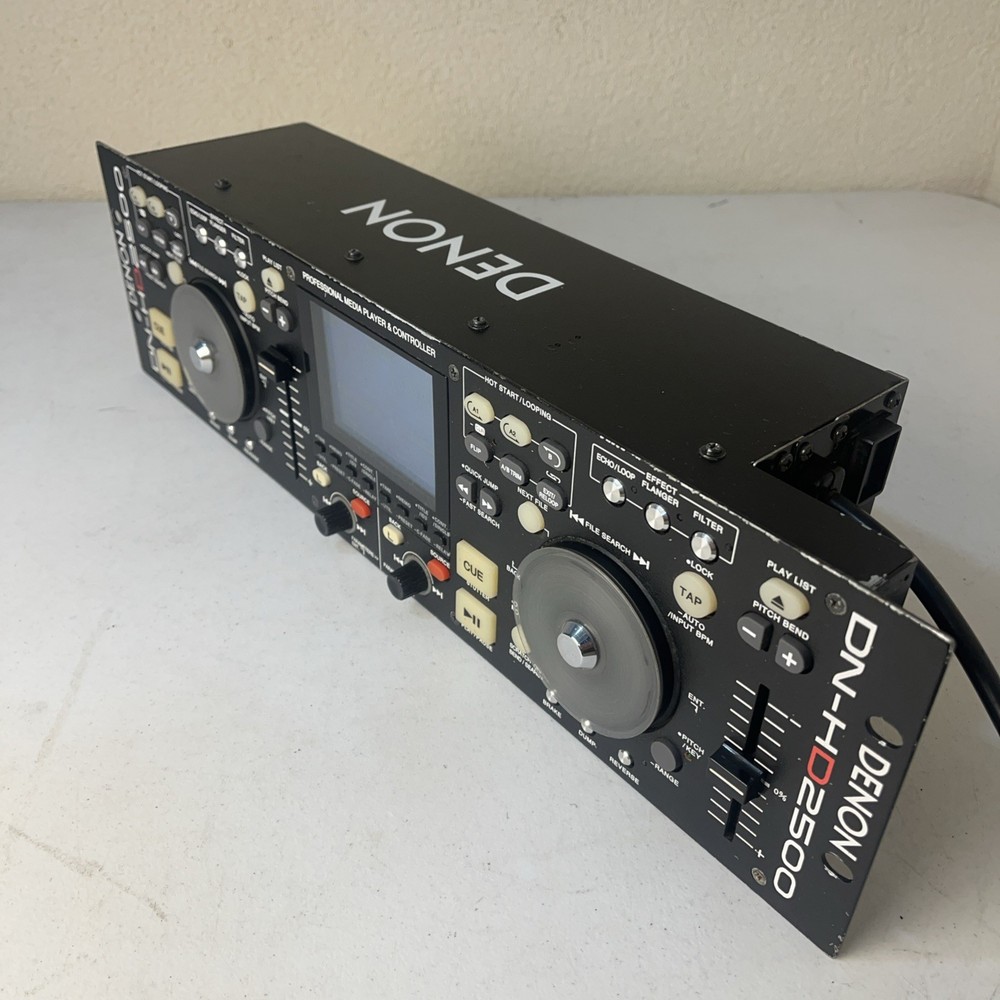 Denon DN-HD2500 Professional Media Player & Controller Dual Deck DJ Controller