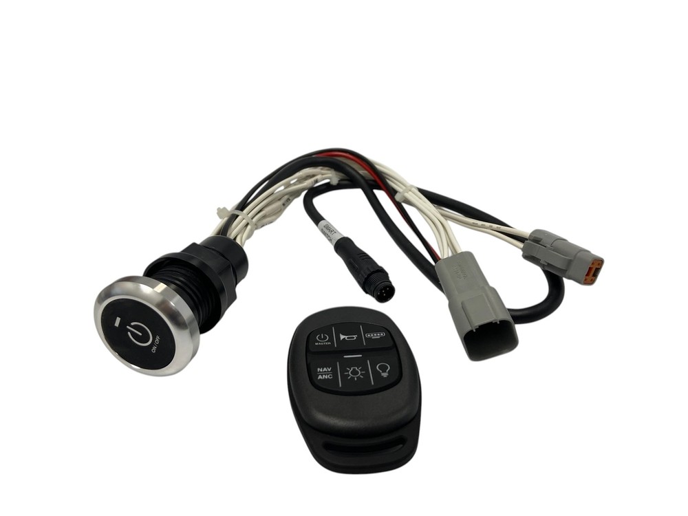 Wireless Key FOB Remote and Engine Start/Stop Switch NEW