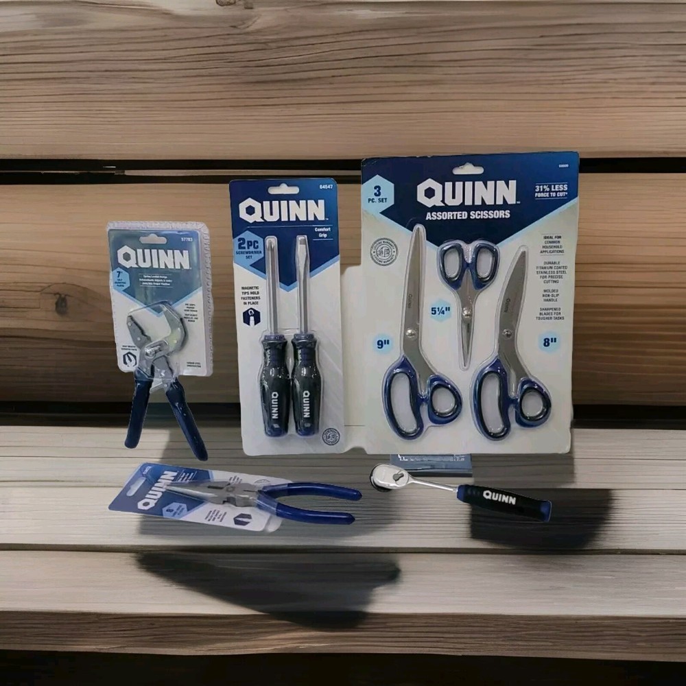 Combo Quinn Hand Tools. Total 8pc.