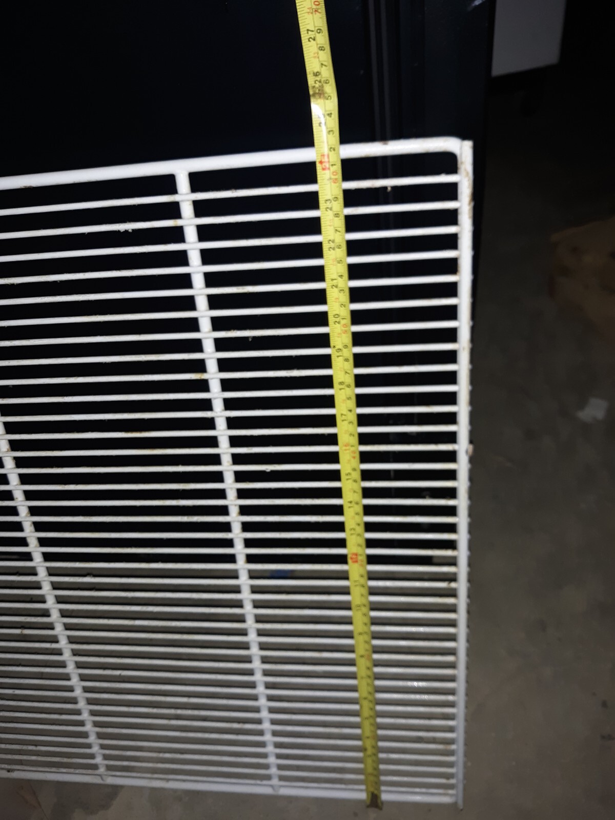 True Shelf GDM-49 OR GDM-49F wire shelf white used.