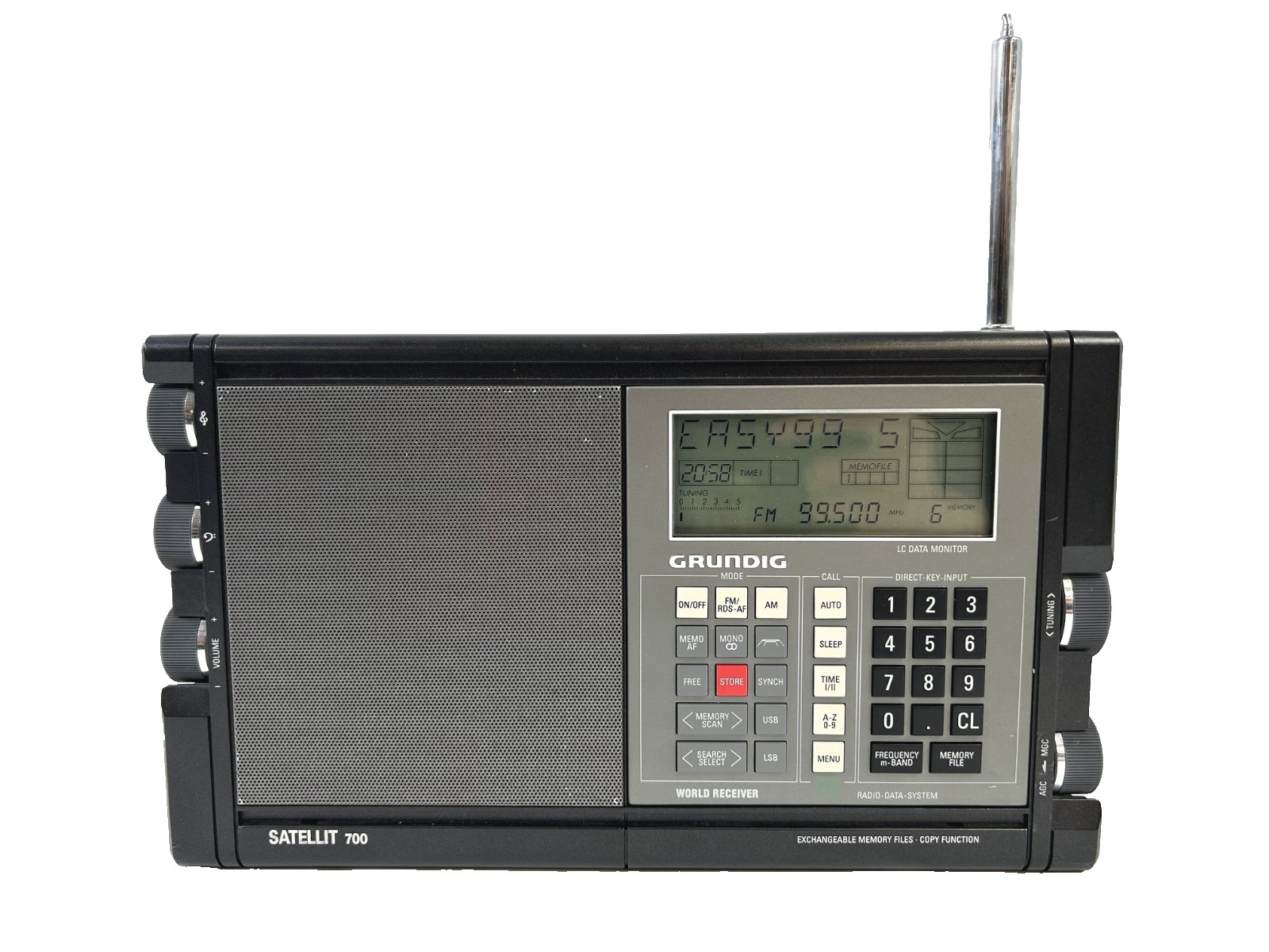 Grundig Satellit 700 World Receiver LW SW MW FM - Clean Overall & Tested