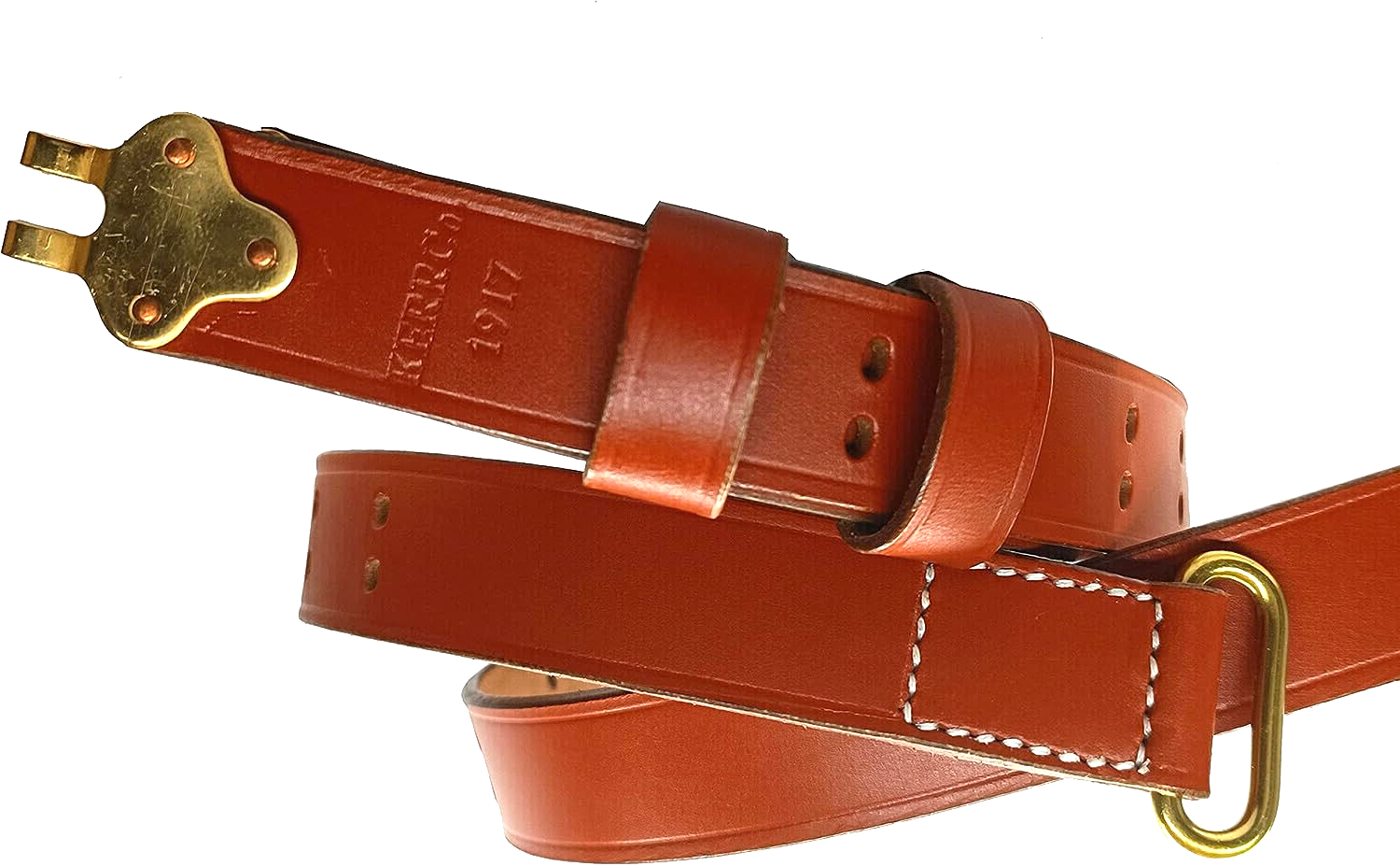 M1907 Leather Sling M1 Garand 1903 US Genuine Military brass marked