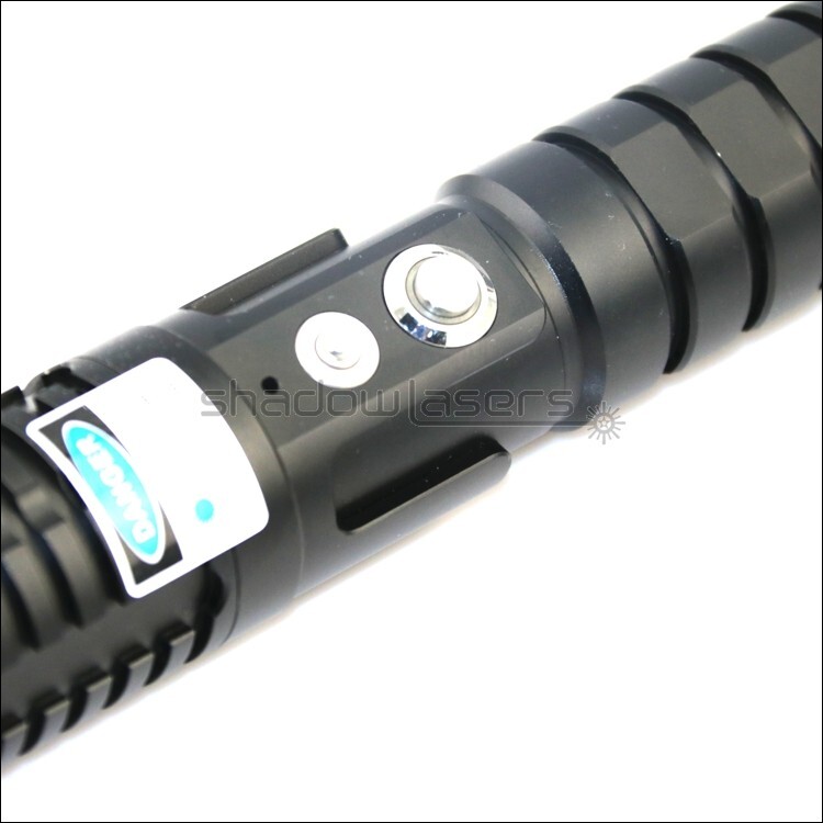 BX7 450nm Adjustable Focus Blue Laser Pointer Visible Laser Beam