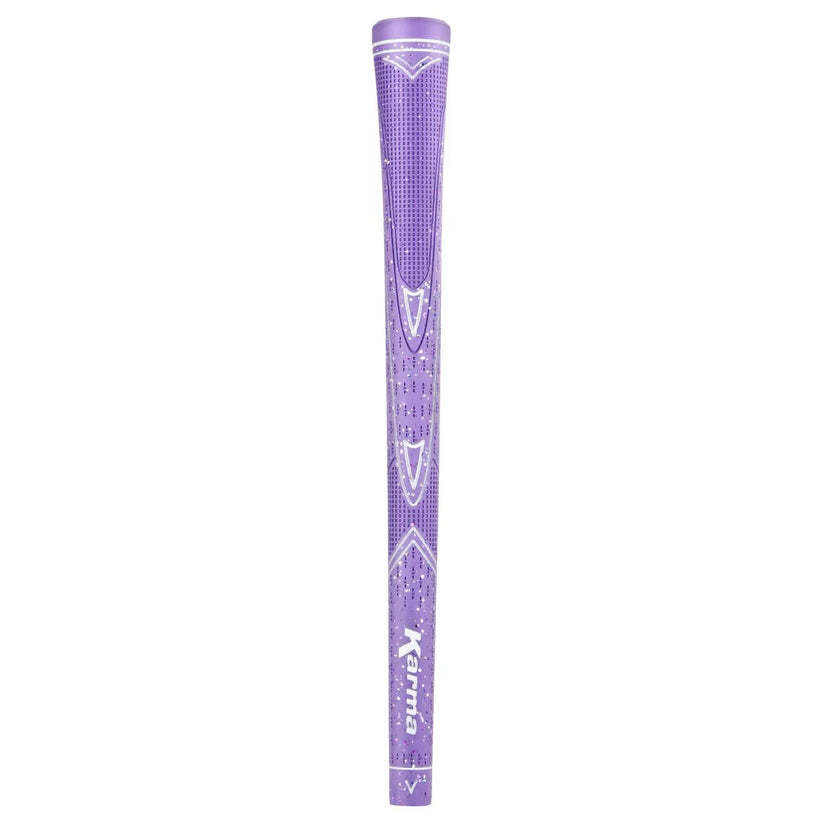 Karma Velour Sparkle Golf Grip – Purple– Undersize .560 Round