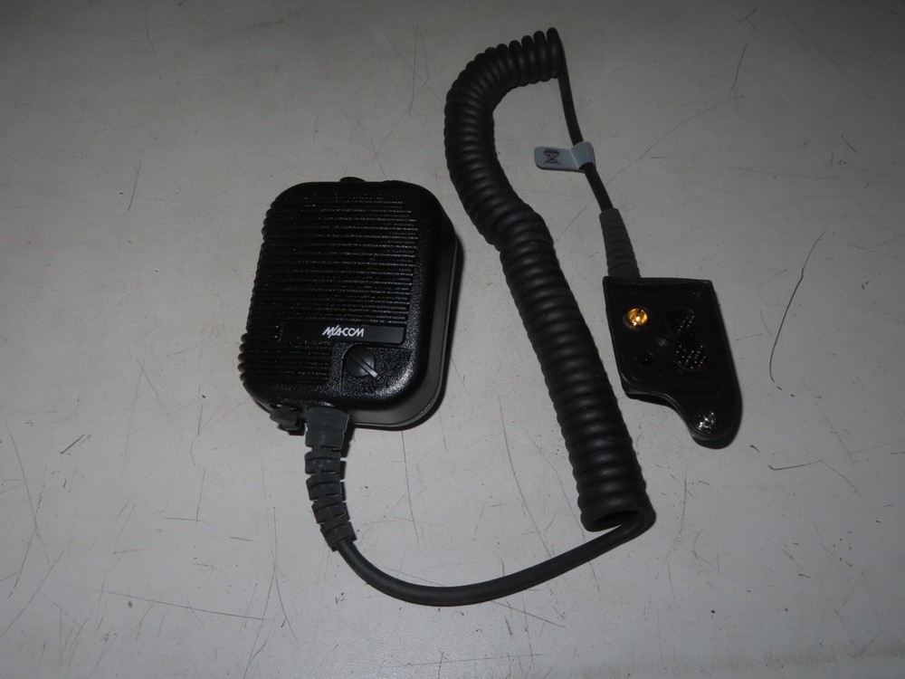 M/A-COM KRY101 Two Way Radio Speaker Microphone with Clip
