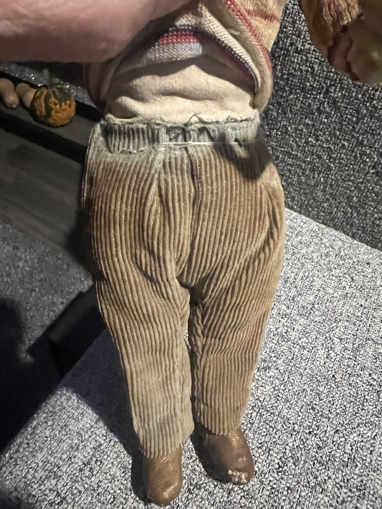 Old Creepy Handmade Hobo Doll!