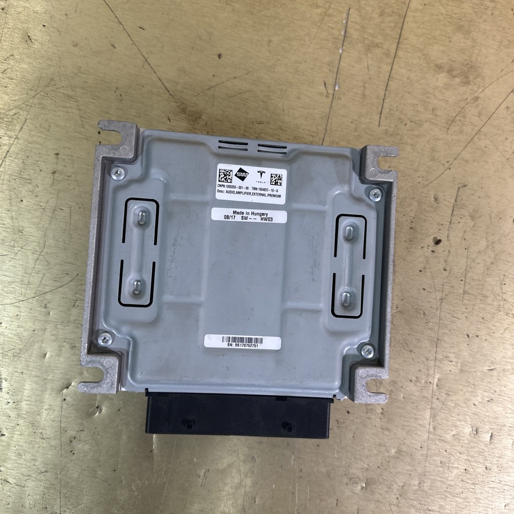 OEM Tesla Model S Audio Amplifier Premium External Amp 1000350-001-09 2012-2017